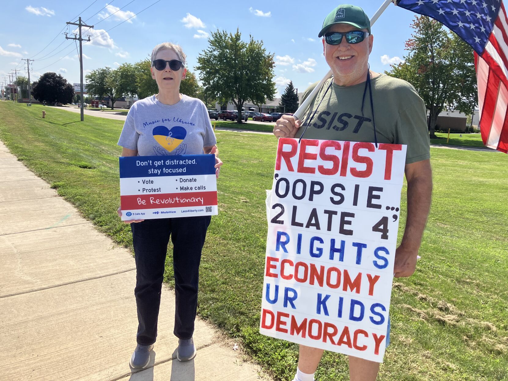 Labor Day protest